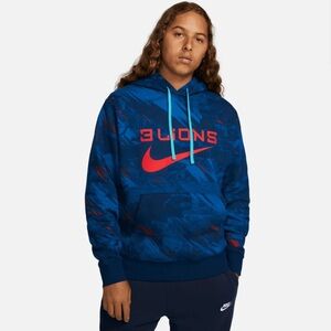 Nike  3 Lions 2022-23 England Fleece‎ PO Hoodie Size XL